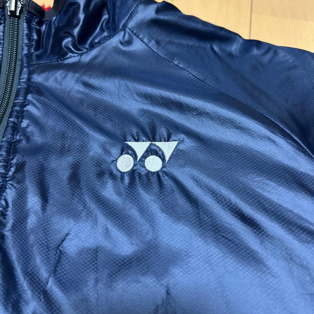 YONEX リバーシブル ボアジャケット /ネイビーブルー