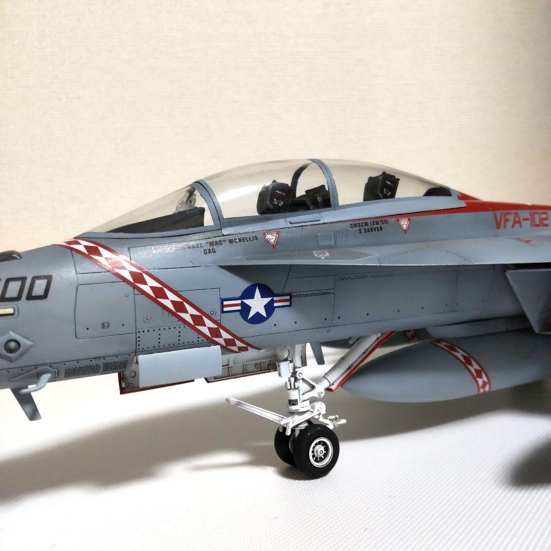 戦闘機プラモデル完成品ハセガワ1/48F-18スーパーホーネット