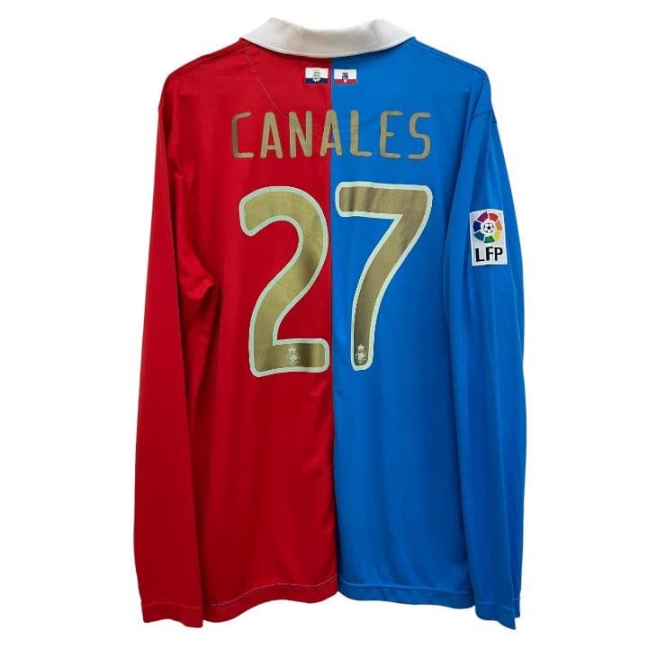 09-10 ラシン・サンタンデール　カナレス　オフィシャル選手支給ユニフォーム