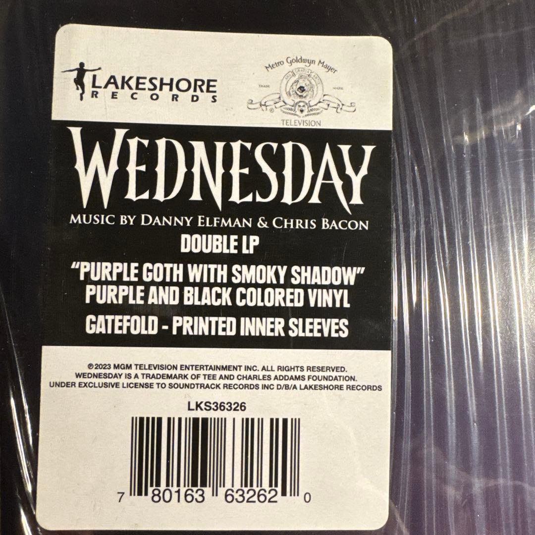 Wednesday Soundtrack ◯アナログカラー盤