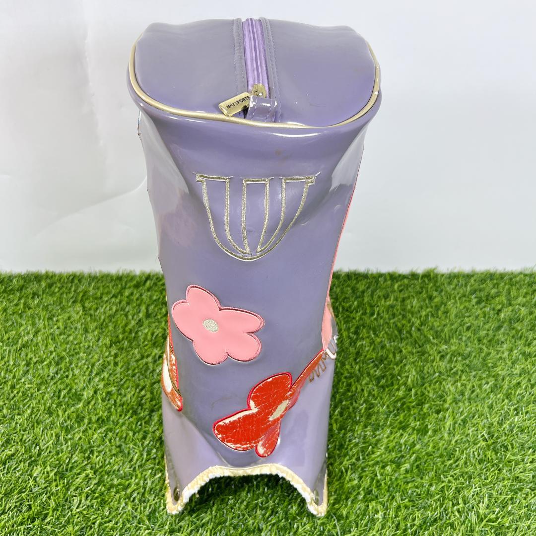 MU SPORTS ミエコ ウエサコ ゴルフ キャディバッグ キャスター付