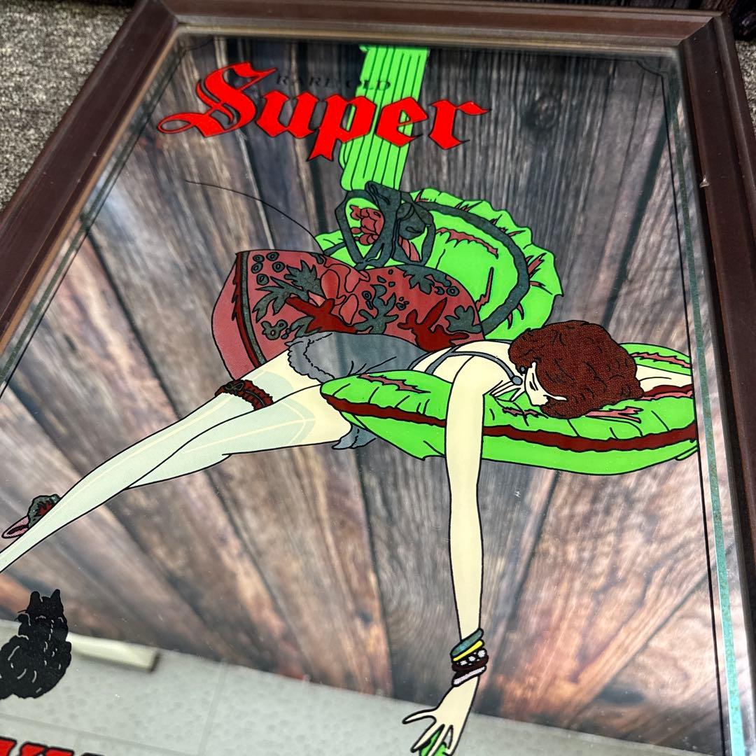 NIKKA WHISKY SUPER ニッカウイスキー パブミラー スーパー