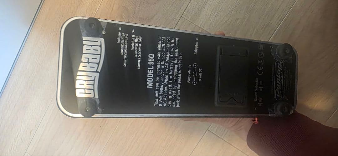 JIM DUNLOP CRY BABY 95Q WAH ワウペダル ブラック