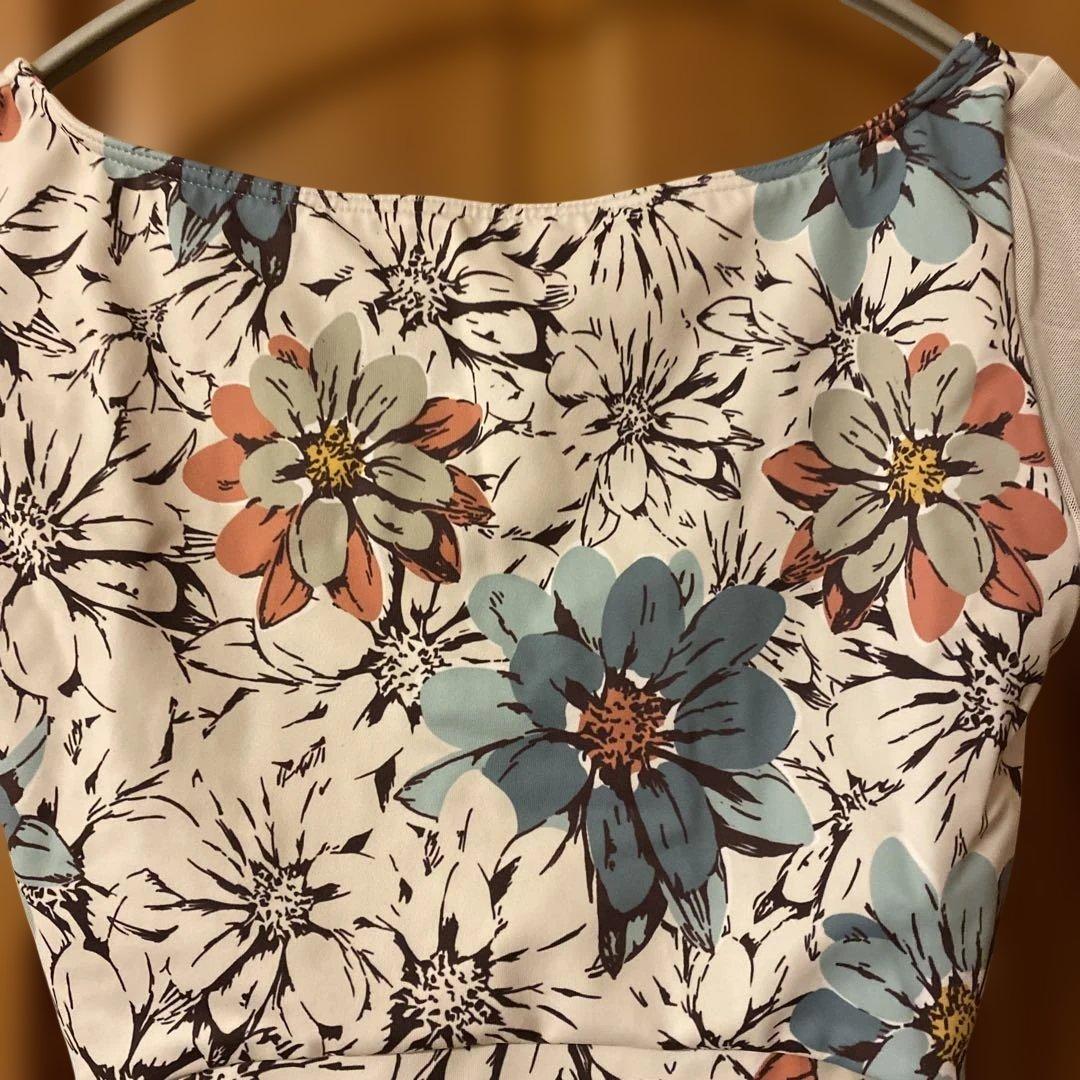 stina type P花柄 半袖レオタード Mサイズ