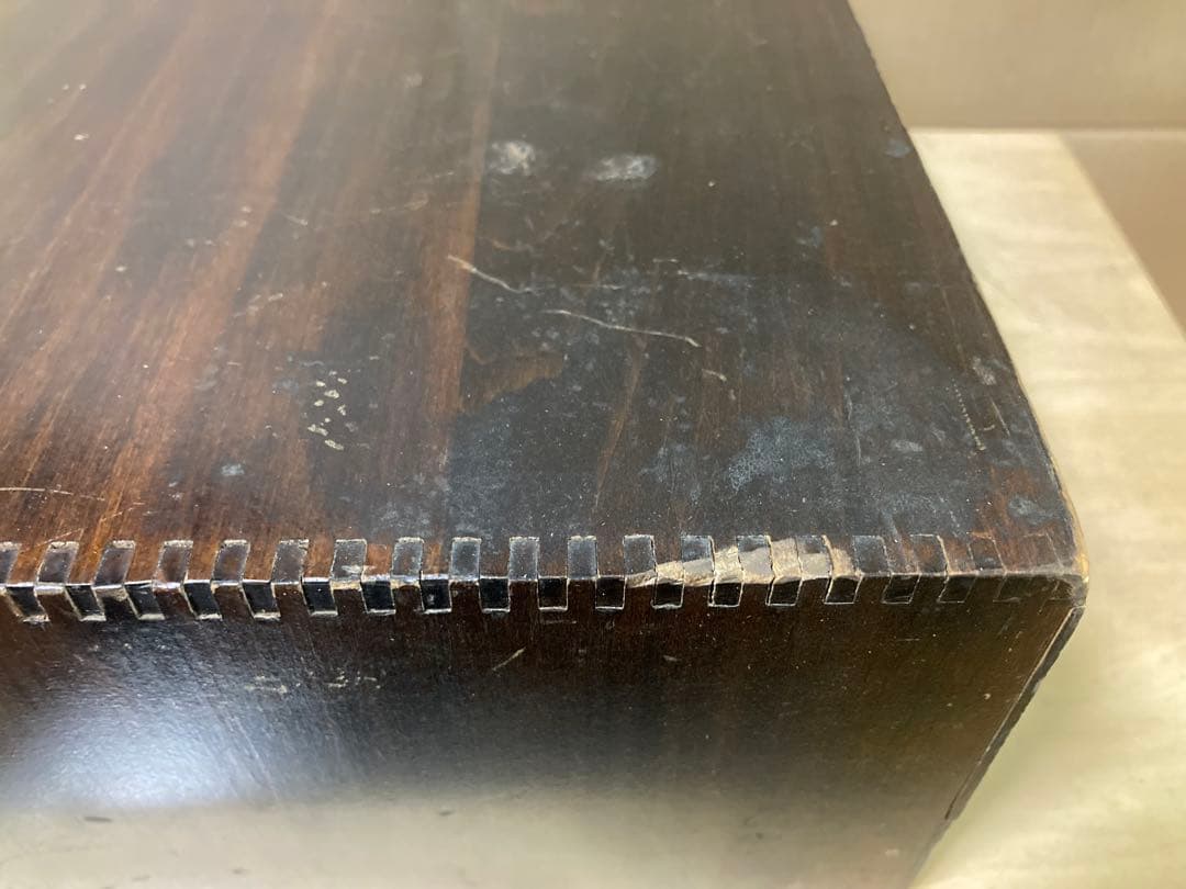 ビンテージ　猫のスプールキャビネット　什器　糸ケース