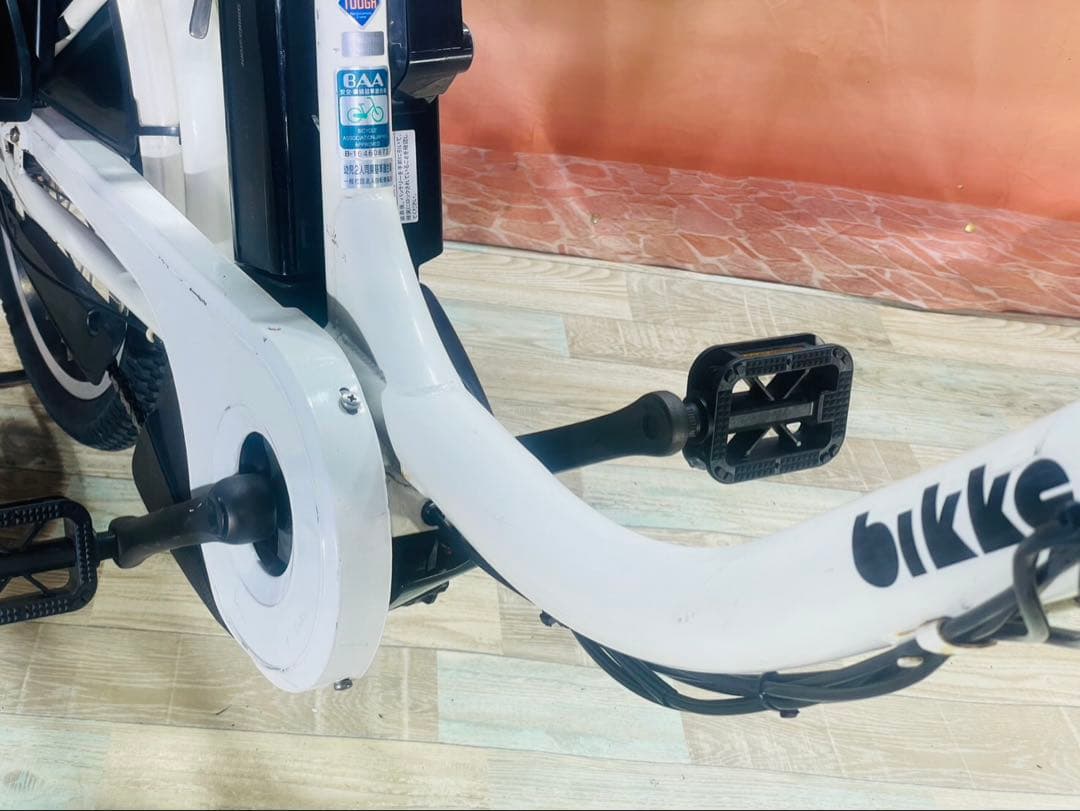 超特価BIKKE ビッケ12AH⭐️ブリヂストン子供乗せ電動アシスト自転Y3296