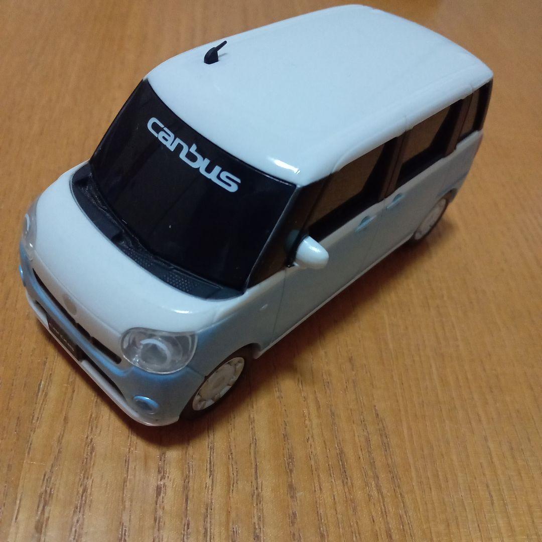 ダイハツ　ムーヴキャンバス　ミニカー　DAIHATSU　キャンバス　水色