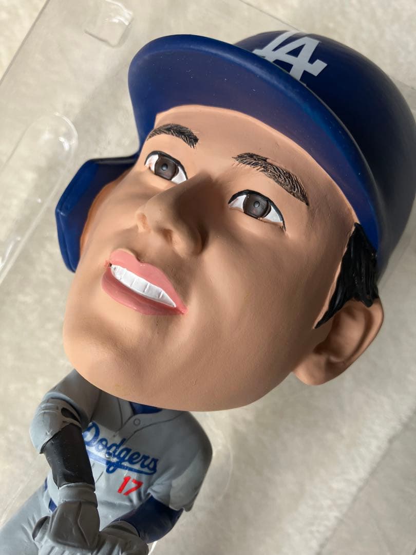 大谷翔平 50本塁打50盗塁　50-50CLUB限定ボブルヘッド約24cm未使用