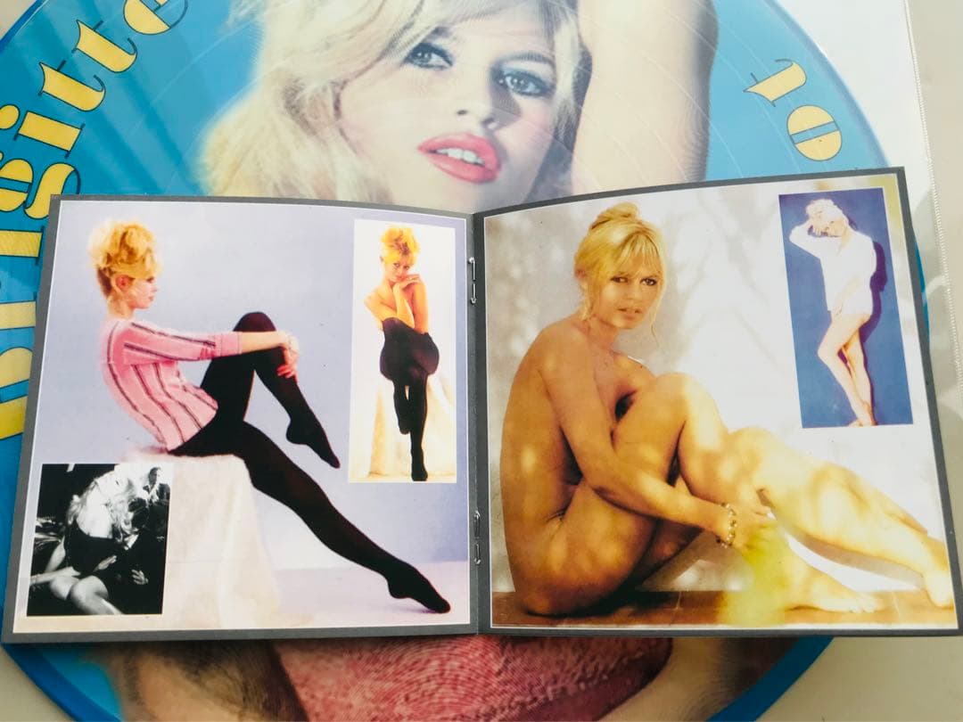 Brigitte Bardot ピクチャーレコード　非売品フォトブックレット付き
