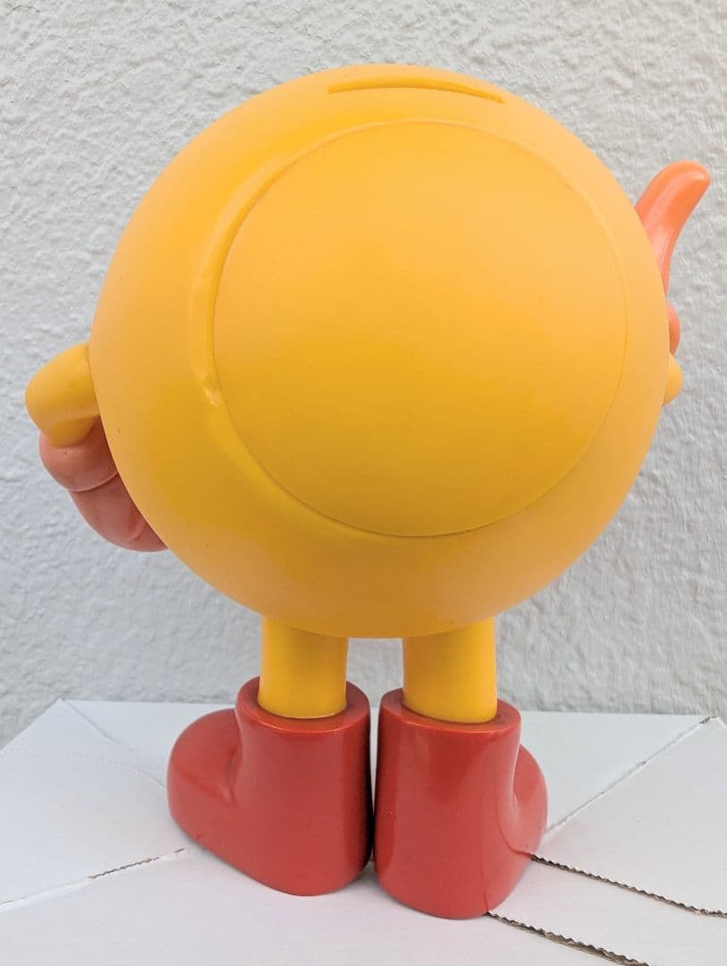 超レア&美品【パックマン フィギュア貯金箱(1999/中古のプライズ品) 】