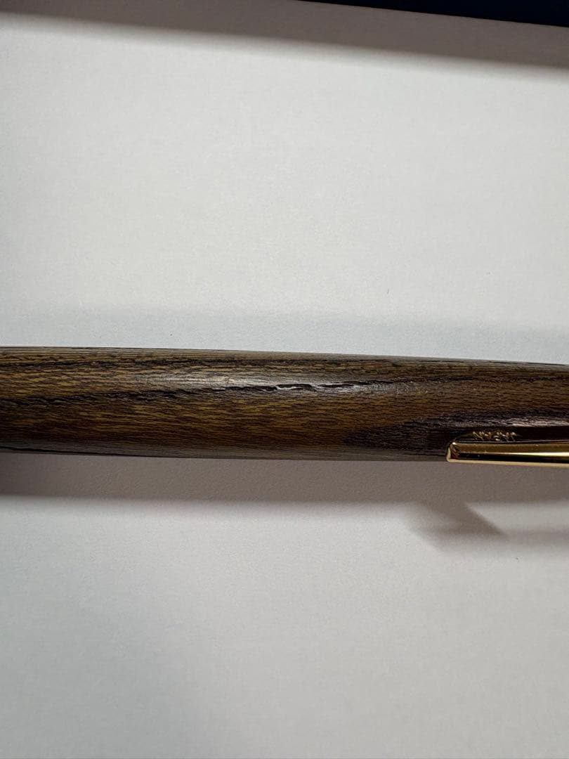 野原工芸 神代欅 新型シャーペン ゴールド金具