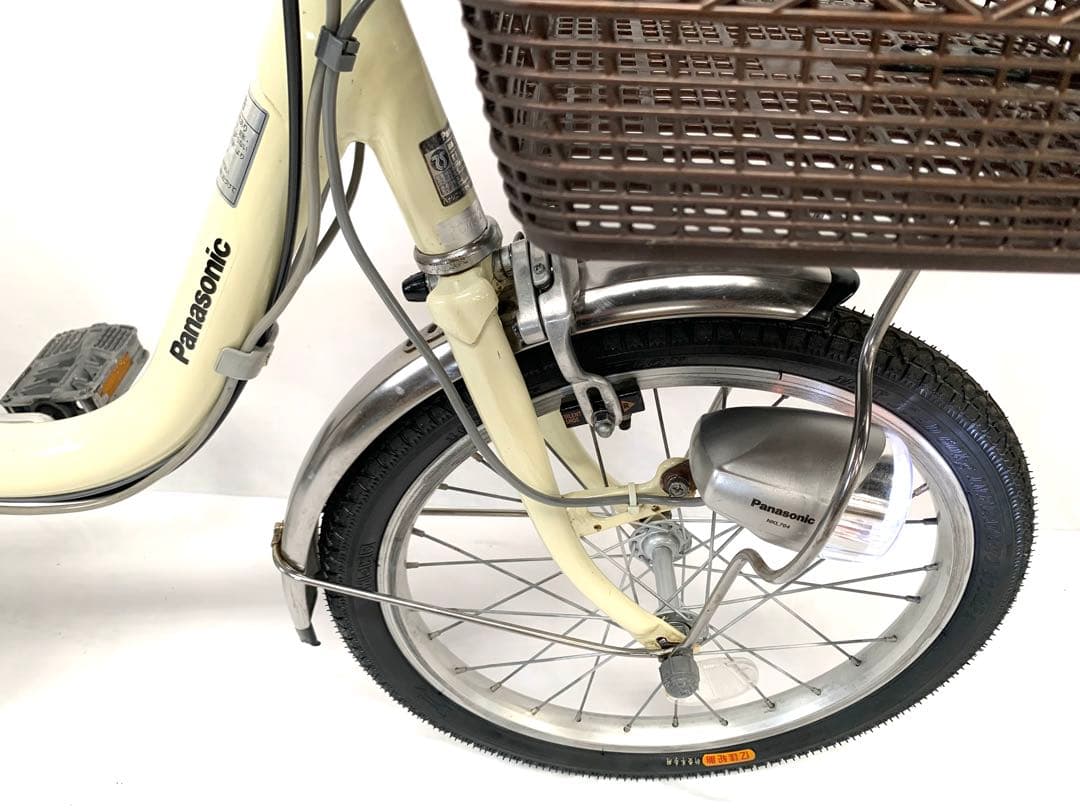 【即乘】送料無料 Panasonic 電動アシスト三輪自転車 Karoyaka