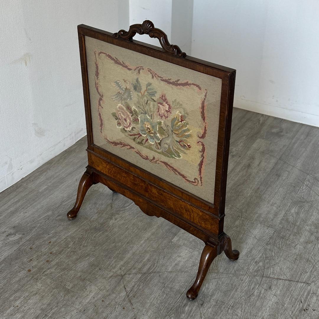 イギリス アンティーク家具 ファイヤースクリーン 衝立 1930年頃 956A