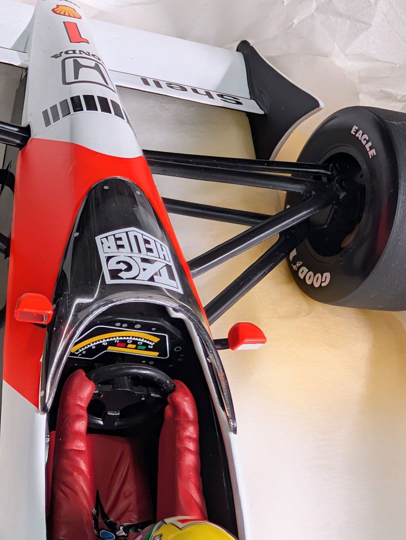 ミニチャンプス 1/18スケール マクラーレン・ホンダ アイルトン・セナ