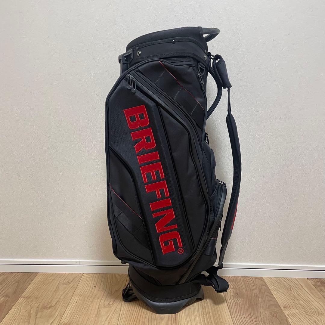 【超美品】ブリーフィング CR-10 キャディバッグ CR-4 ブラック