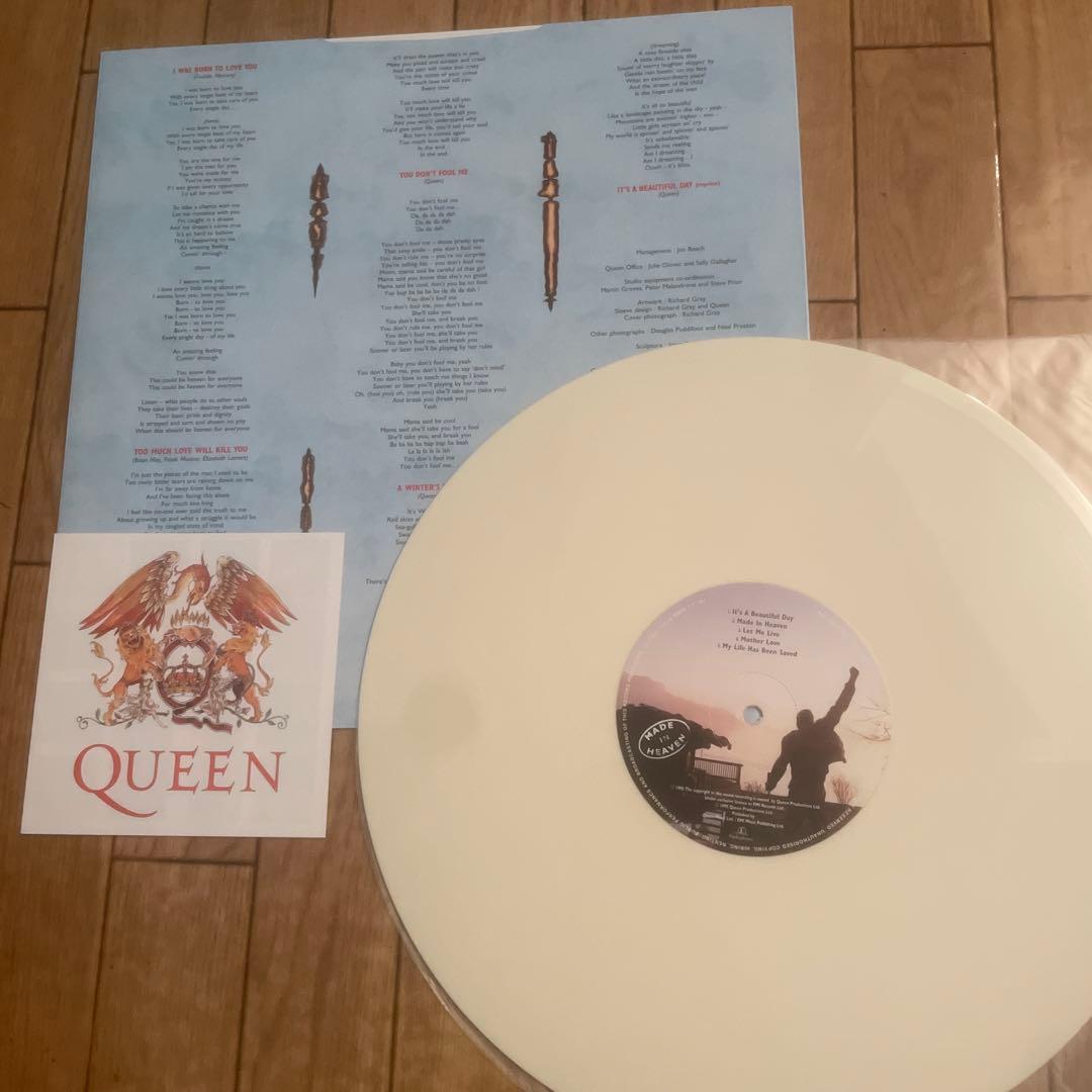 QUEEN “Made in Heaven” 限定LP アイボリーカラー盤