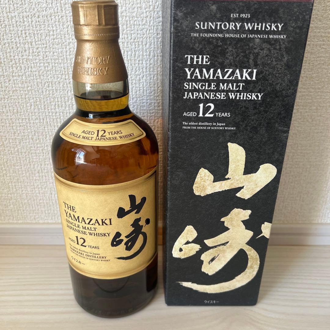 山崎12年ウイスキー　新品