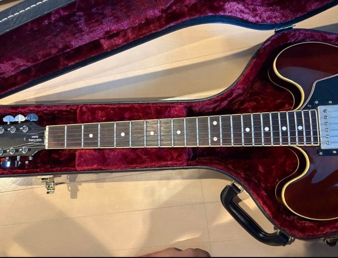 history セミアコ　ハードケース付き