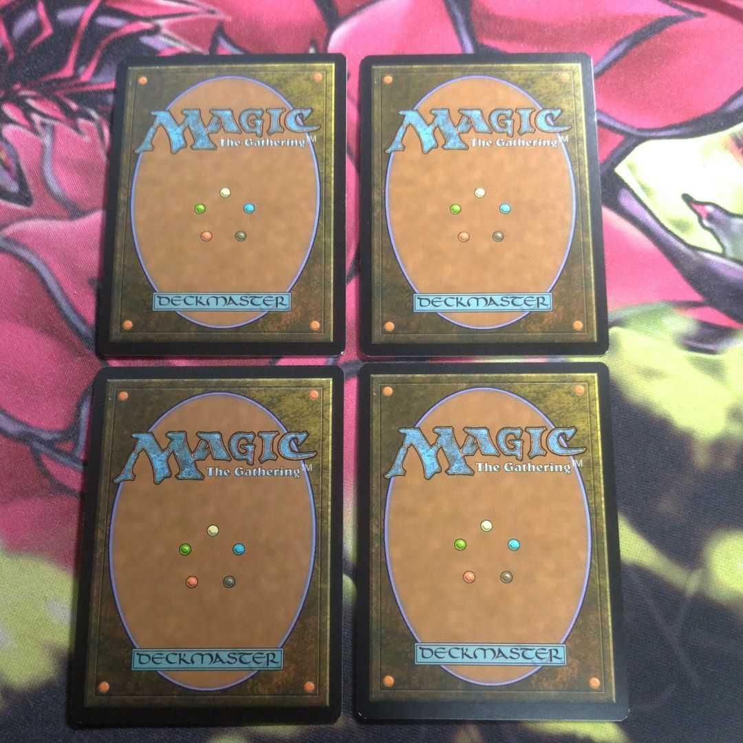 MTG　苦花　FOIL　4枚セット