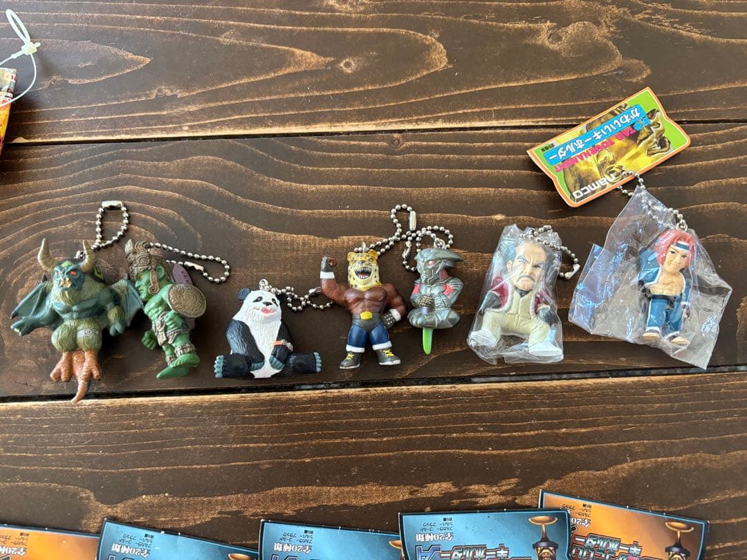 鉄拳　キーホルダー　フィギュア他　レトロ　当時物　まとめ売り　激レア　セット