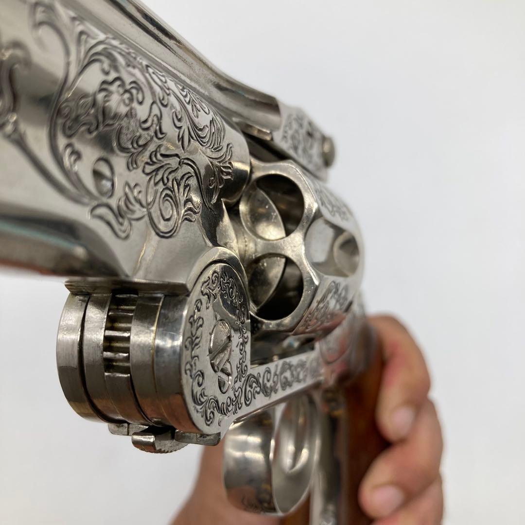 【箱付き木枠なし】Wyatt Earp 44 Revolver エングレービング
