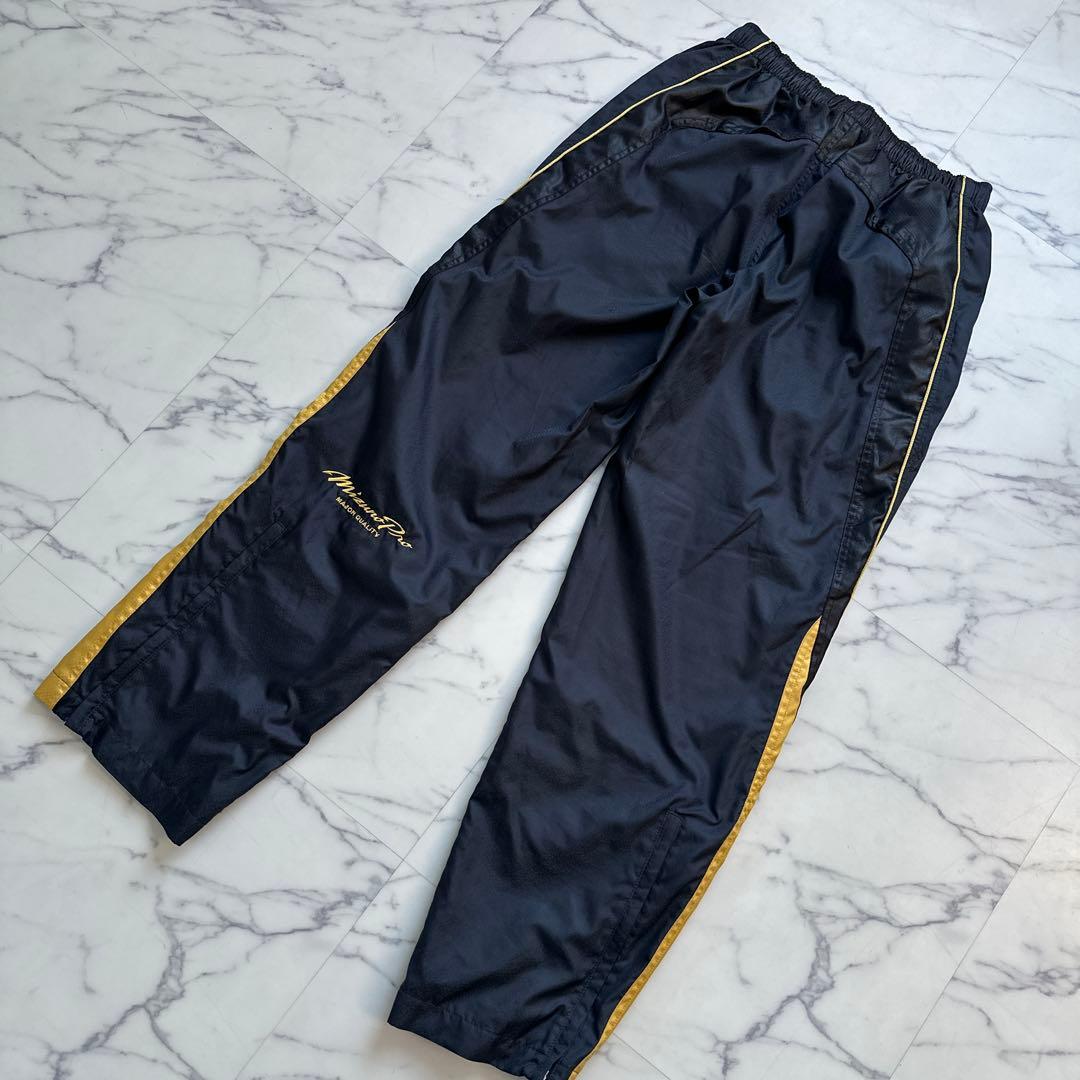 Mizuno Proウインドブレイカー　　上下セット ネイビー/ゴールド