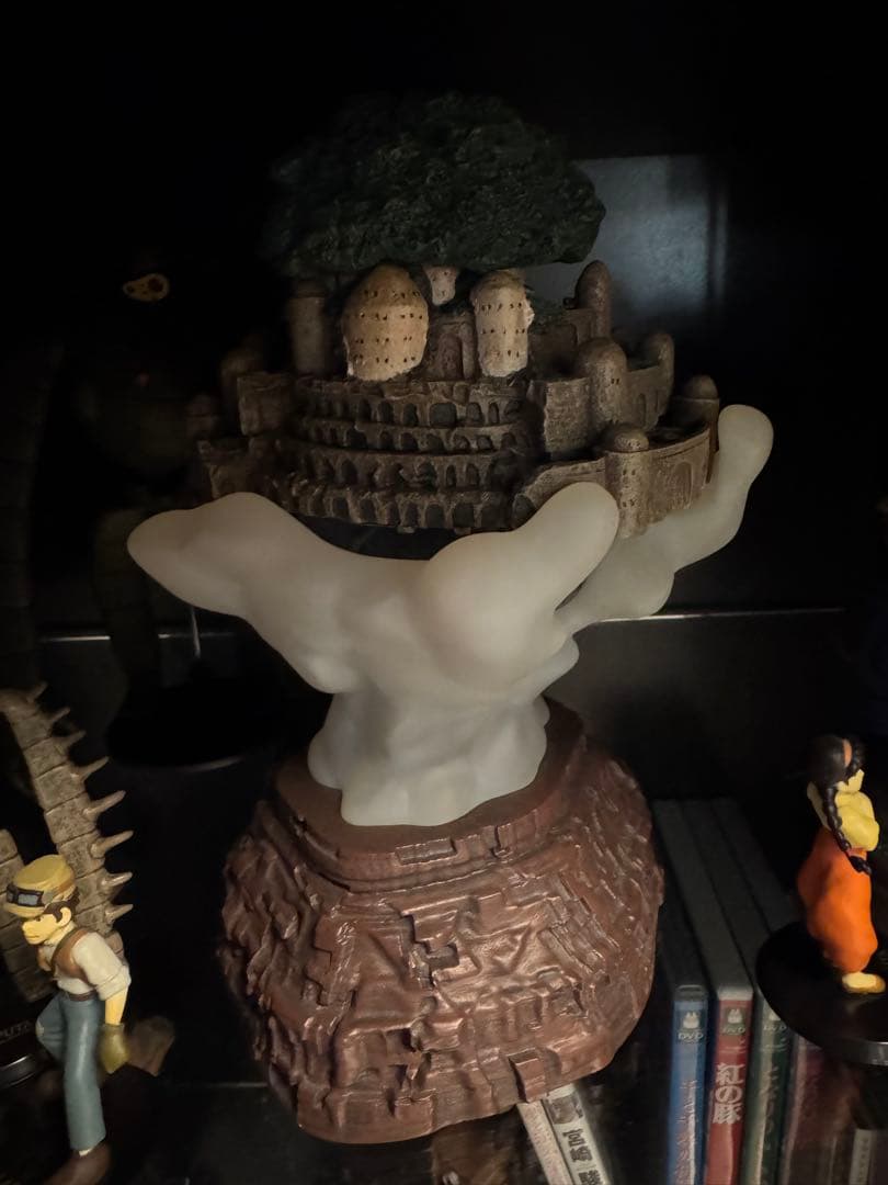 天空の城ラピュタ　ライトアップジオラマ