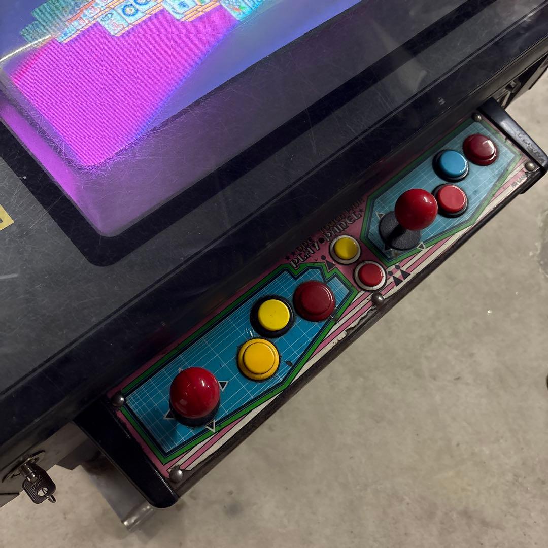 七福　値下げしました。昭和レトロ　テーブルゲーム筐体！実働品　引き取り希望