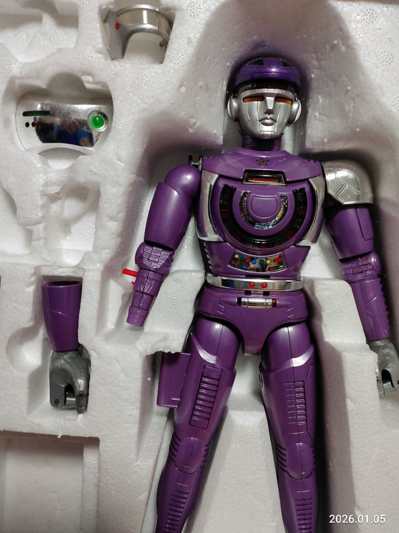 昭和レトロ特捜ロボ DXジャンパーソン フルバージョンBANDAI当時物ジャンク