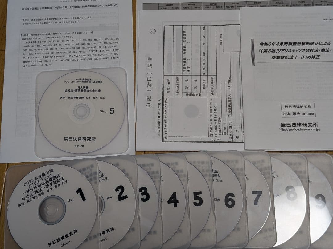 2025年　会社法（商法）商業登記法　リアリスティック司法書士　松本雅典