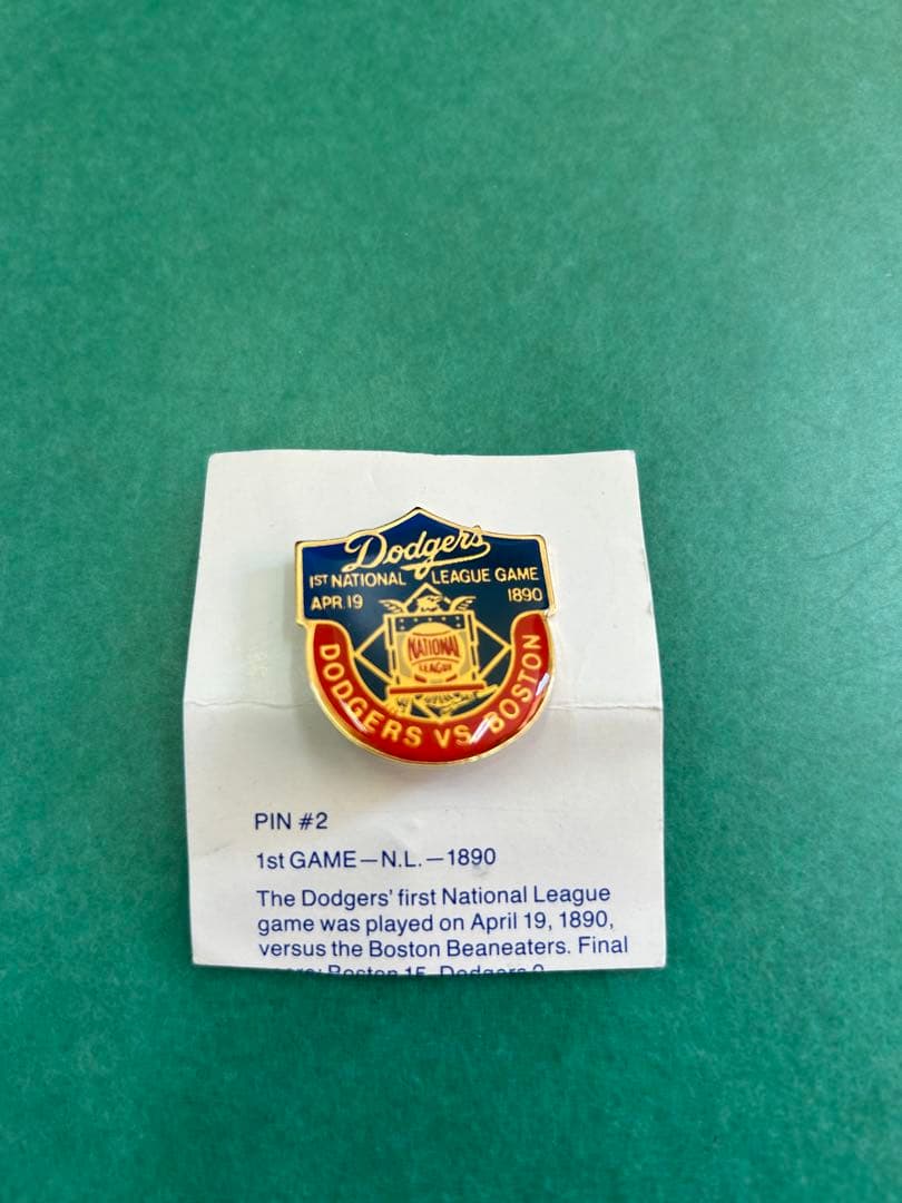 ドジャーズ　ピンバッジ