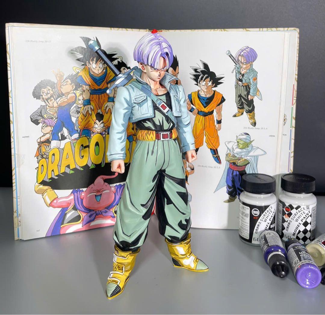 m*8様 ドラゴンボールZ トランクス　カスタム　改修 二次元リペイント　フィギ