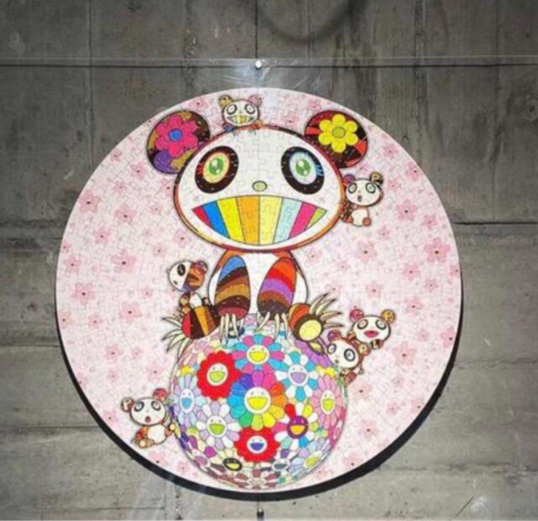 4個 村上隆 パズル Pandas in the Cherry Orchard!