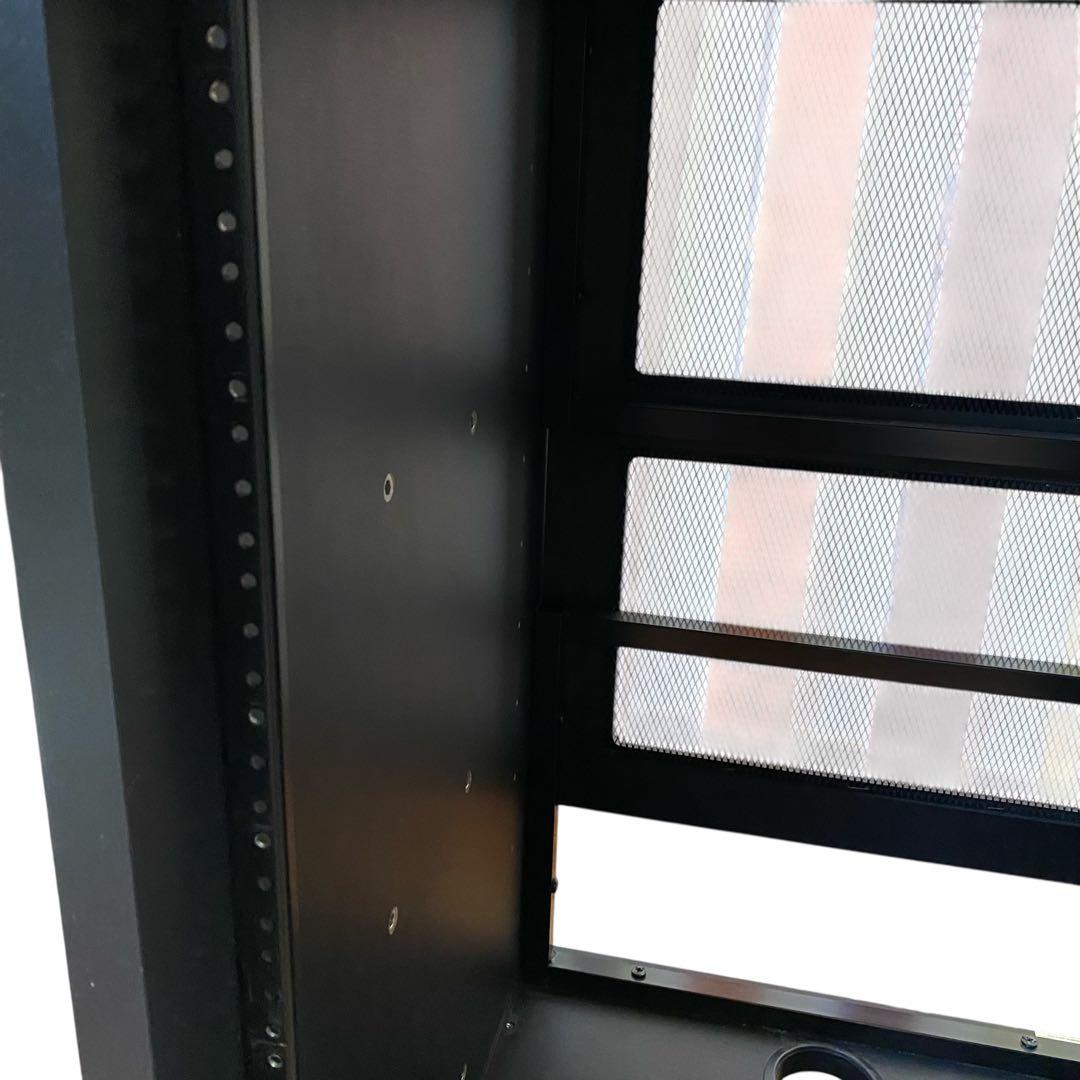 TOA WR-018EB 木製機材ラック スタジオ 　キャスター付