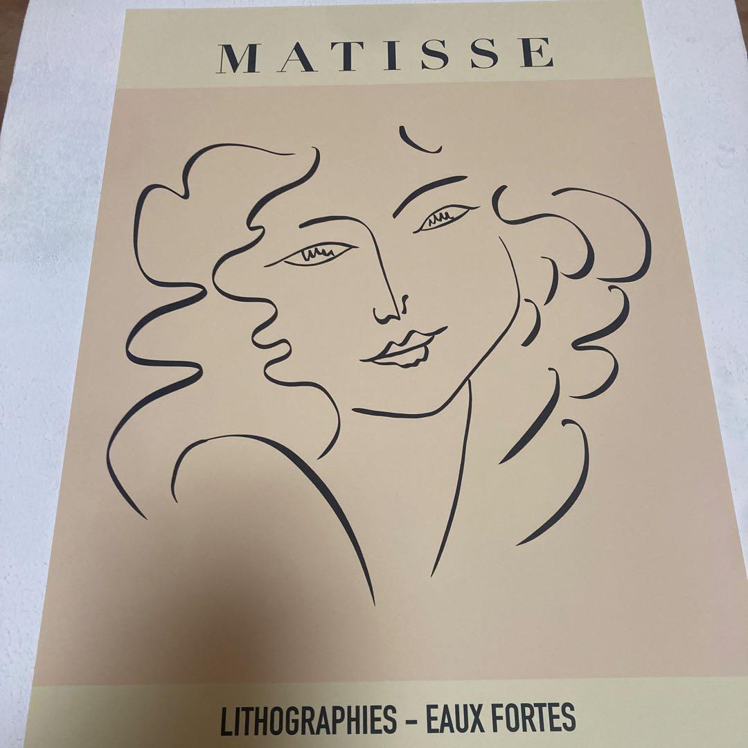 MATISSE litgraphies EAUX FORTESギャラリーポスター
