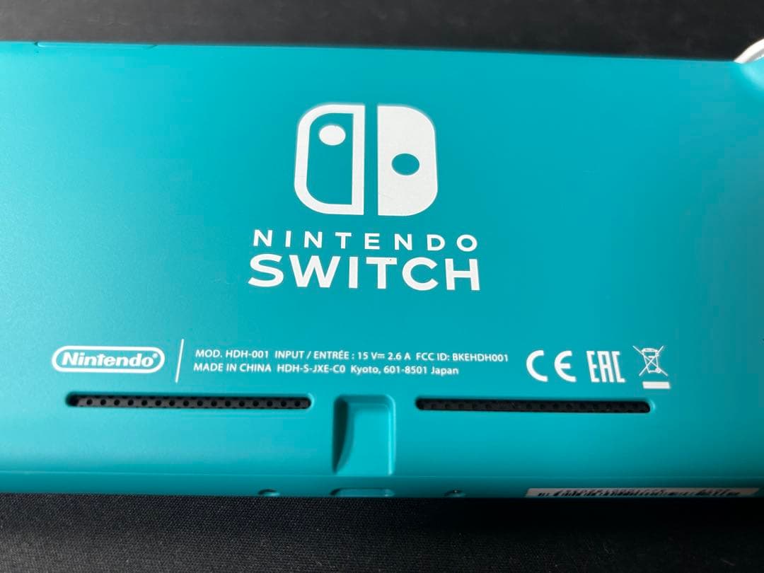 Nintendo Switch Lite ターコイズ　【ジャンク品】