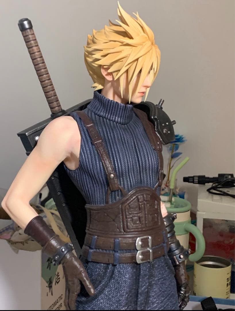 ファイナルファンタジー Ⅶ クラウド・ストライフ フィギュア ガレージキット