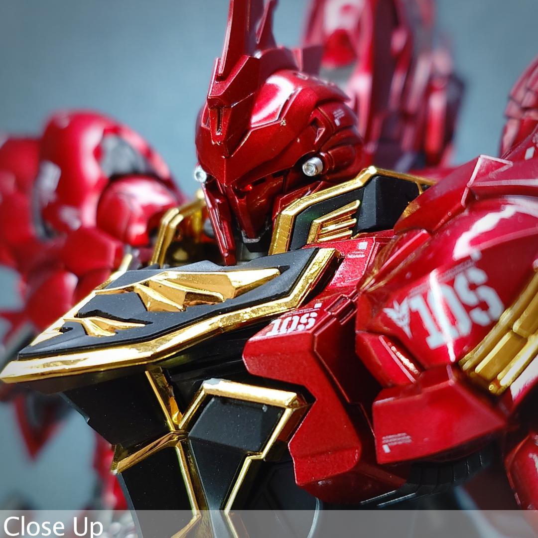 MG シナンジュ \"匠studioカスタム\" 1/100 キャンディ塗装完成品