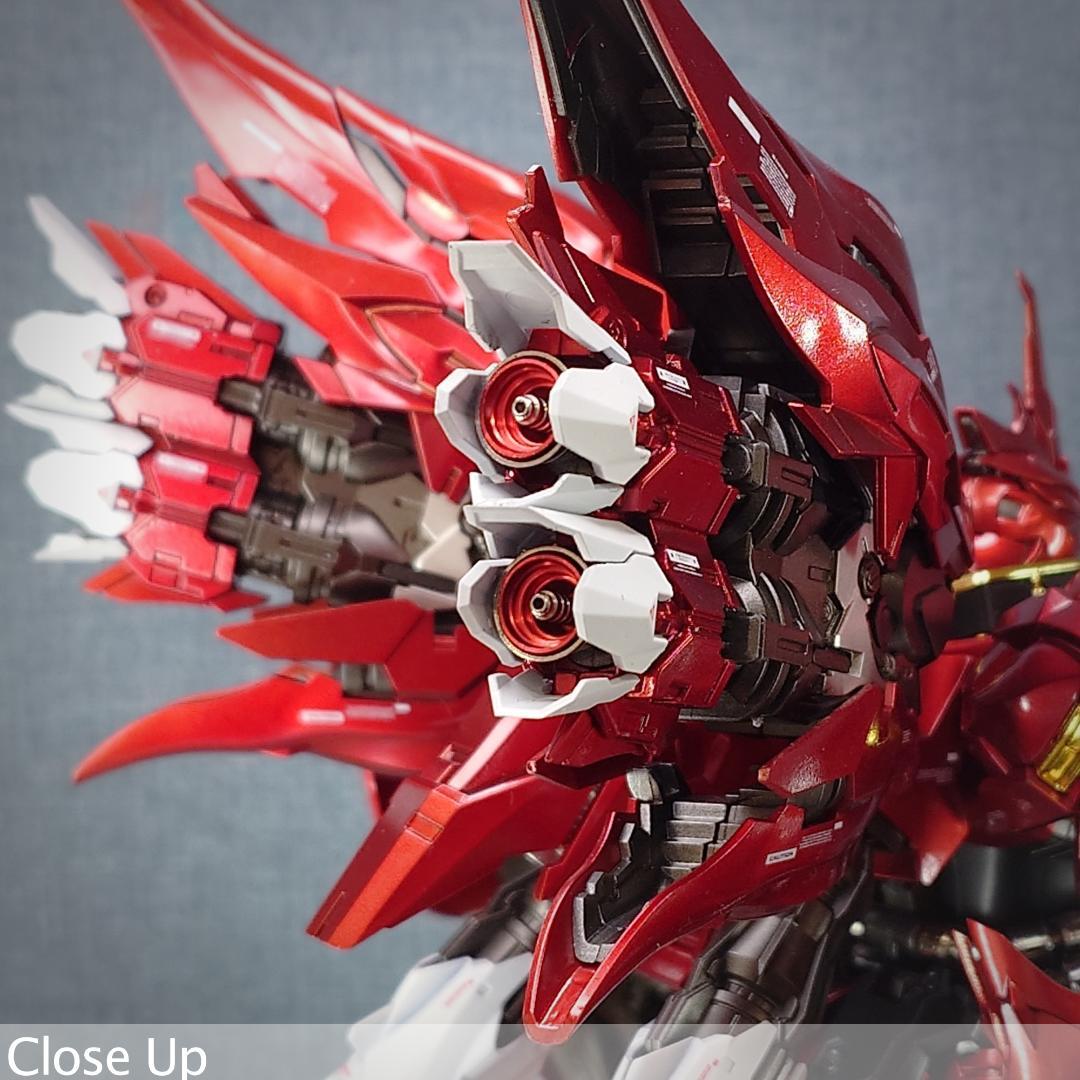 MG シナンジュ \"匠studioカスタム\" 1/100 キャンディ塗装完成品