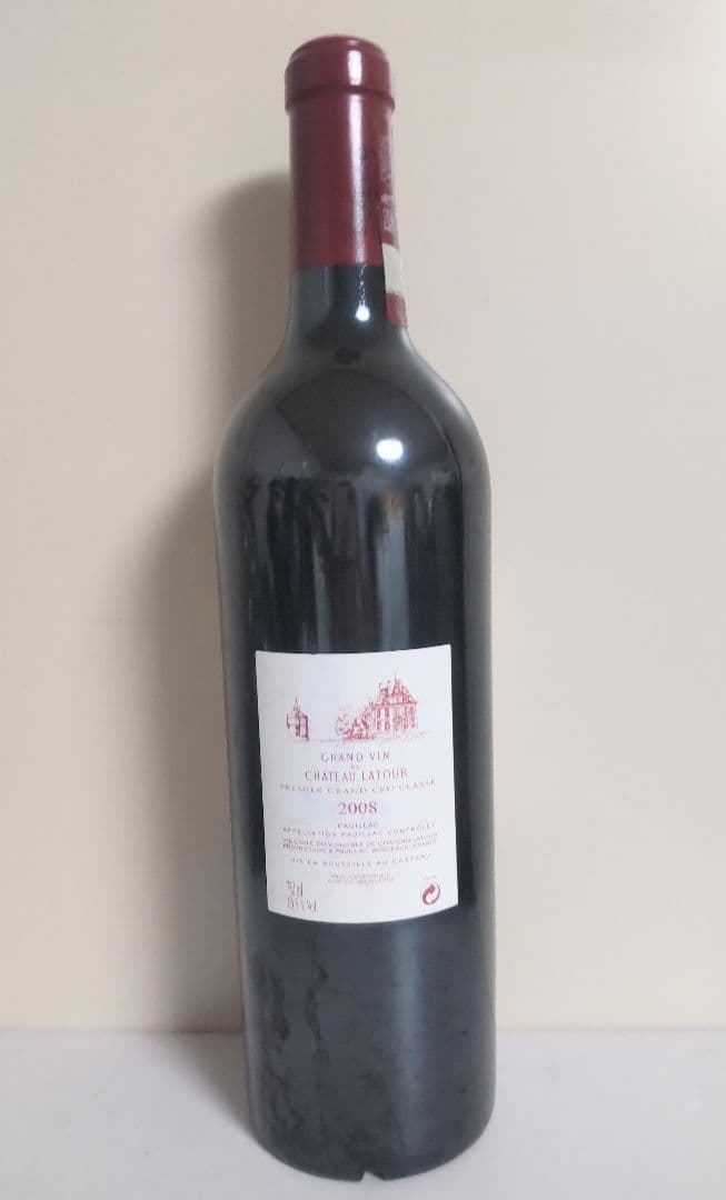 シャトーラトゥール 2008 750ml 未開栓