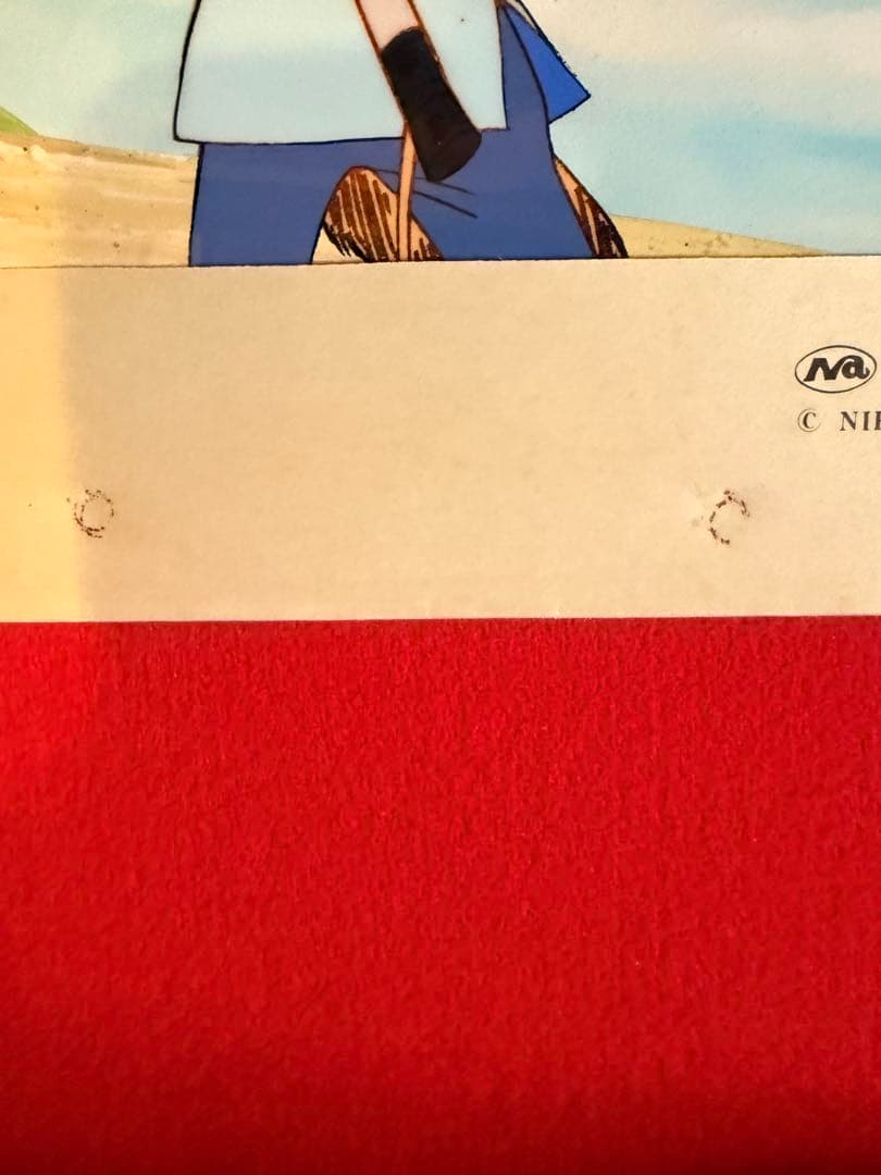 釣りキチ三平 オリジナルセル画10枚 当時物