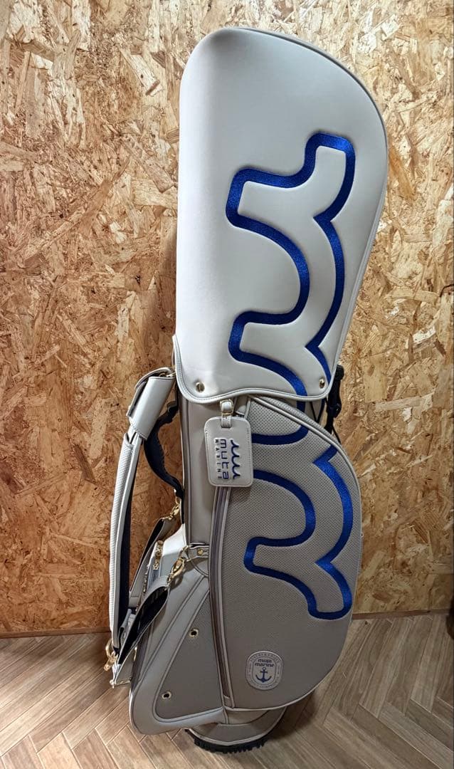 muta 2026福袋　キャディバッグ　ヘッドカバー付き【ベージュ】