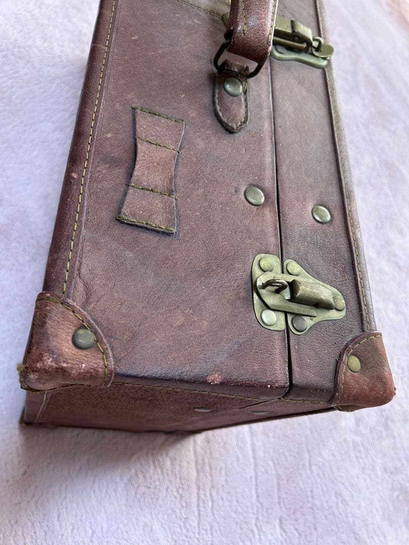 JAL ミッキー革製トランク