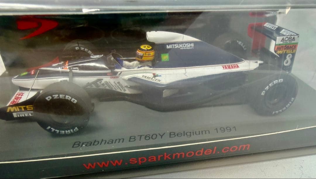 【希少】スパーク 1/43 ブラバム BT60Y ベルギーGP 1991