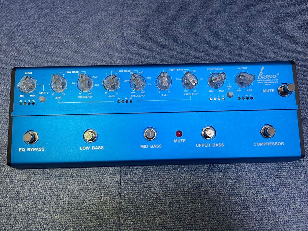 【絶版】究極の補正系ベースプリアンプ Bassics BPA-1