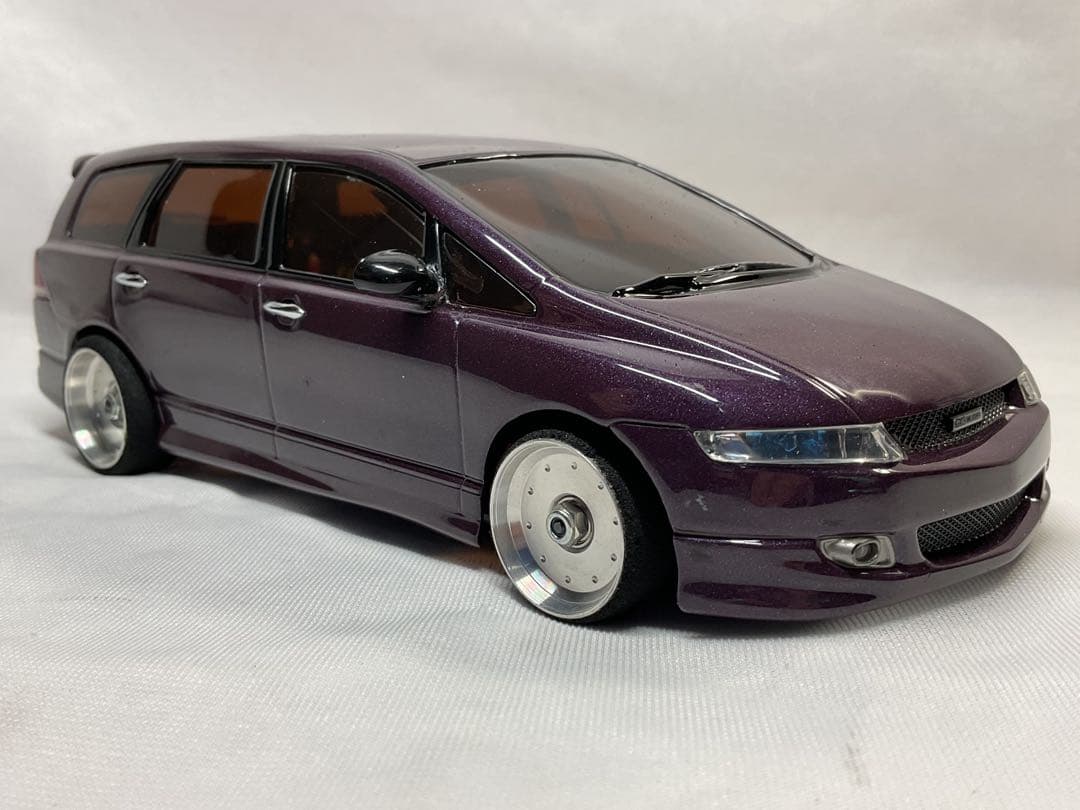 京商ミニッツ　MR-03 ホンダ無限オデッセイM's製　Mk'1アルミホイール付