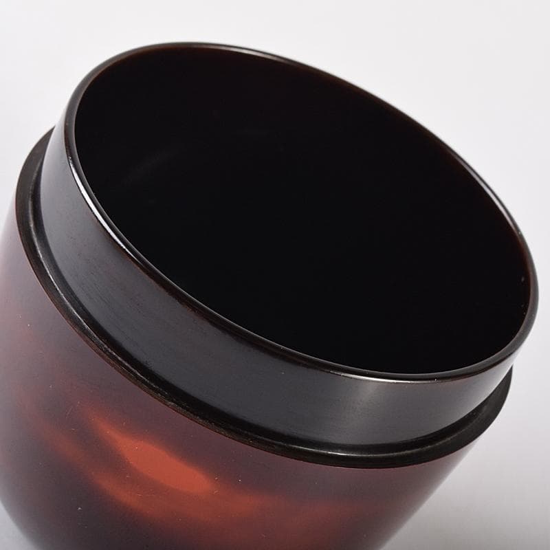 茶道具　漆塗　曙棗　裏千家十三代圓能斎書付箱　V　R8003