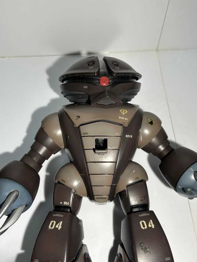 プラモデル　ガンプラ　模型　組立済　1/100 MG アッガイ　全塗装完成品