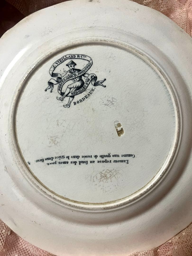 アンティーク　お皿　ディッシュ　プレート