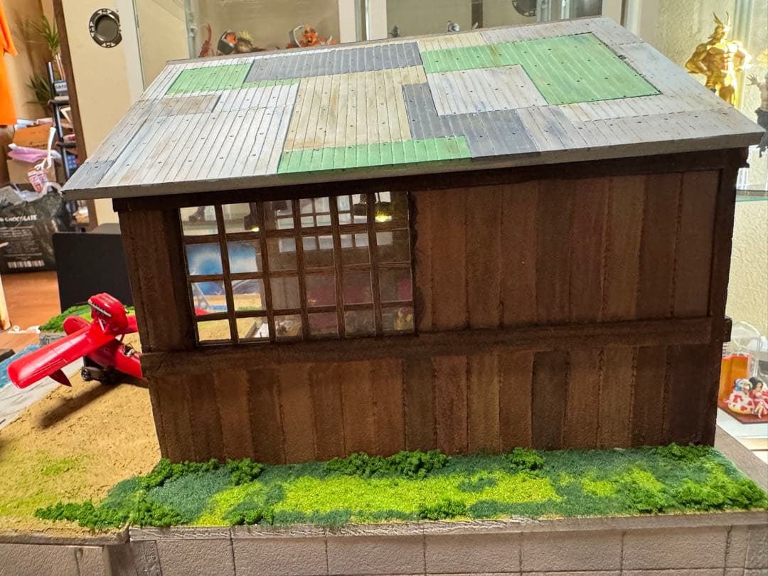 紅の豚　ジオラマ　『ピッコロ社』　ジオラマ　模型　プラモデル